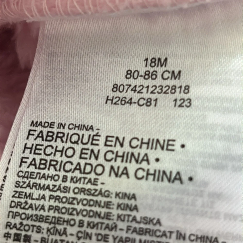 NWOT - Nike Kids Pink Fleece Sweatshirt